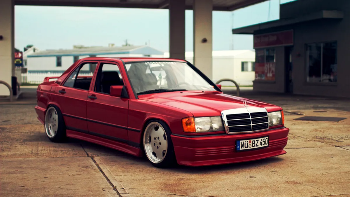 Oameni şi maşini: Clean tuning pentru Mercedes-Benz 190E