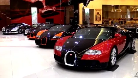 VIDEO: probabil cea mai mare colecţie de super-maşini din lume!