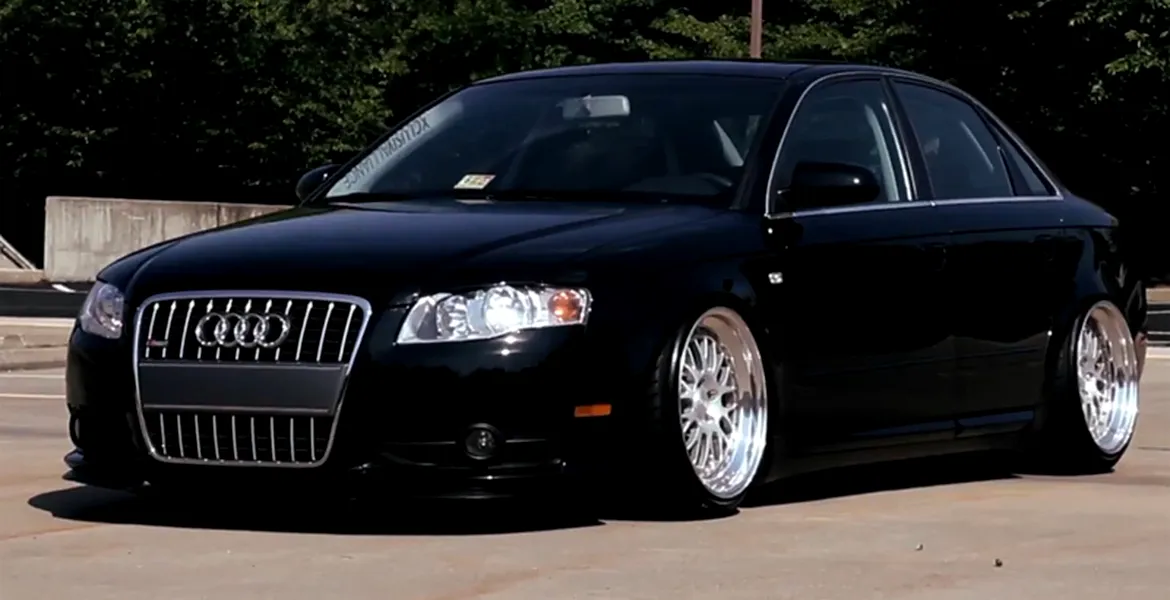 Oameni şi maşini: Audi A4 „Slammed”