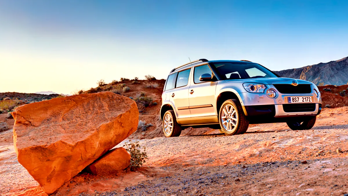 Skoda Yeti - testat în Slovenia