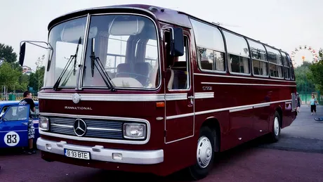 SPECIAL: Drumul unui Mercedes-Benz O302 IranNational, autobuzul copilăriei comuniste, de la epavă la autocar al nostalgiei