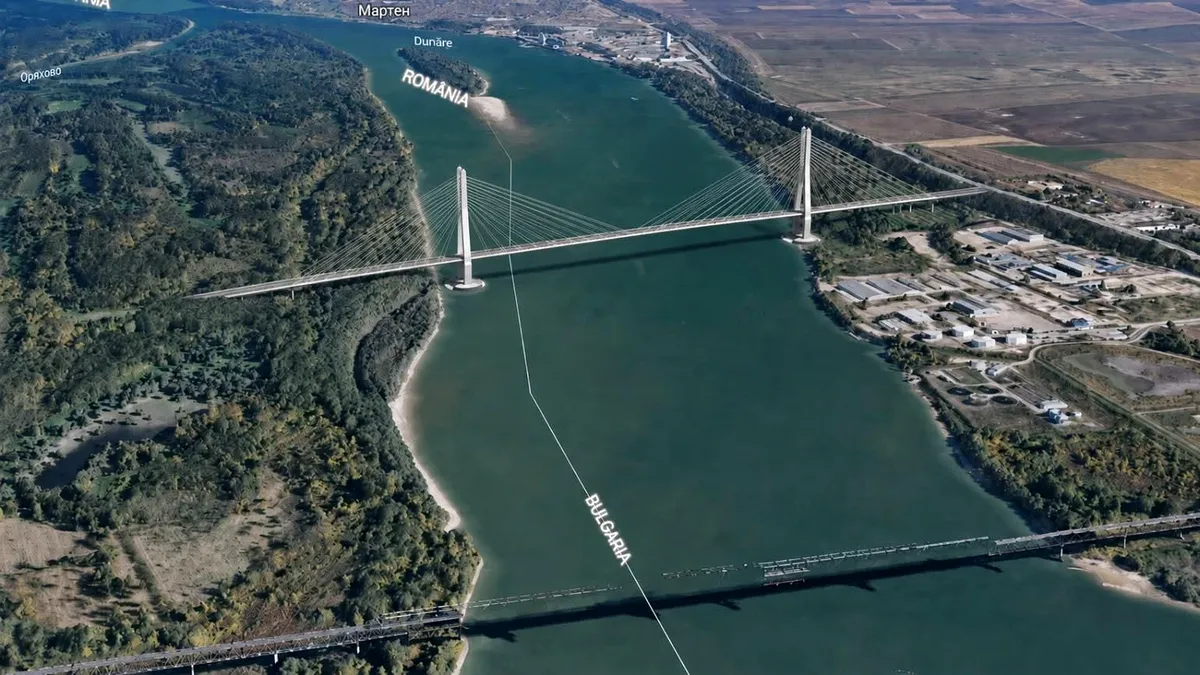 Un nou pod peste Dunăre, între România și Bulgaria. Unde va fi construit și când ar trebui să fie gata