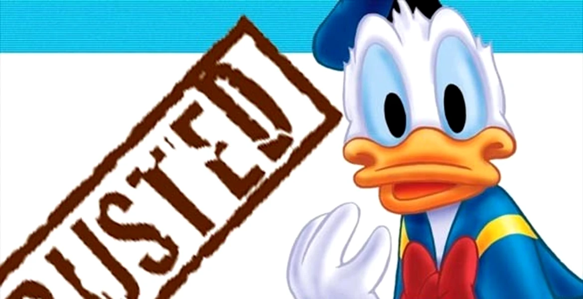 Donald Duck arestat