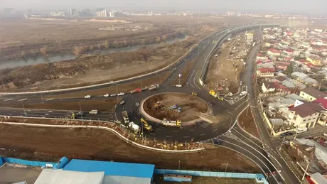 A fost inaugurată intrarea pe Autostrada A3 între Petricani şi Centura Bucureşti - VIDEO