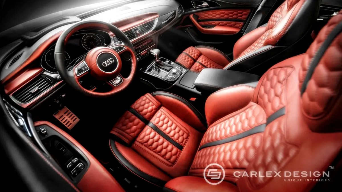 Carlex Design tapiţează un Audi A6 cu piele à la Bentley