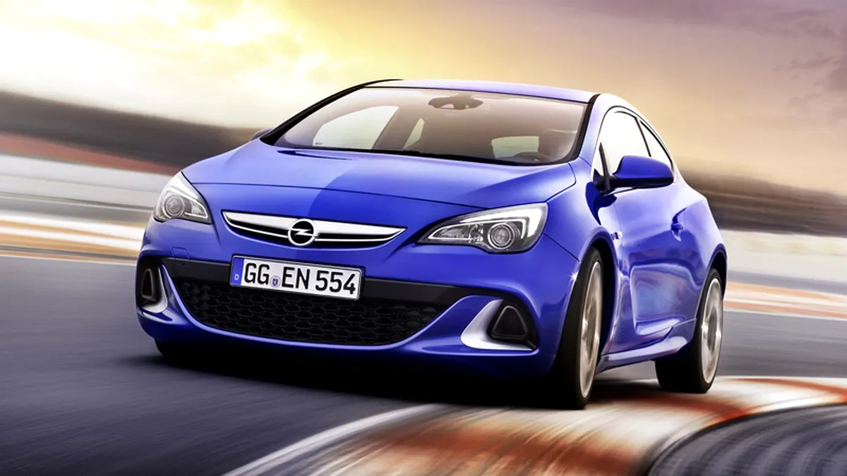 Opel Astra OPC, primele imagini oficiale