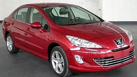 Peugeot 308 sedan - poze spion