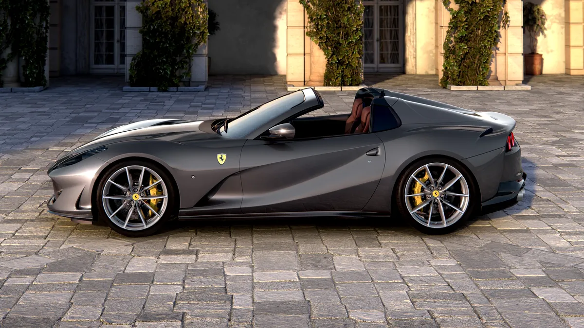 Ferrari lansează 812 GTS. Cea mai puternică decapotabilă produsă în serie - FOTO