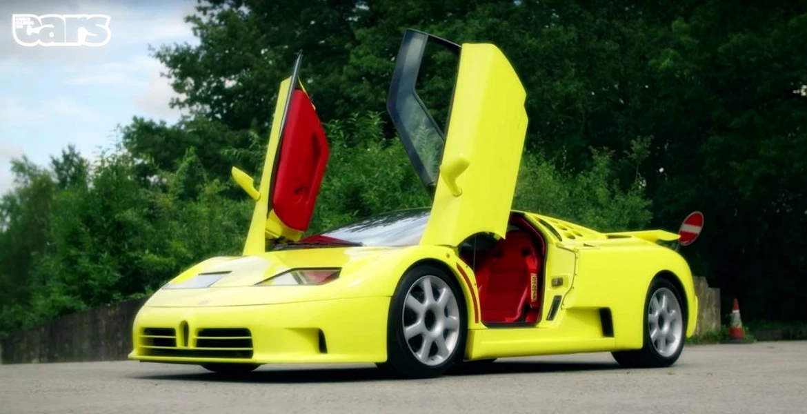 Chris Harris îi face dreptate lui Bugatti EB110 SS [VIDEO]