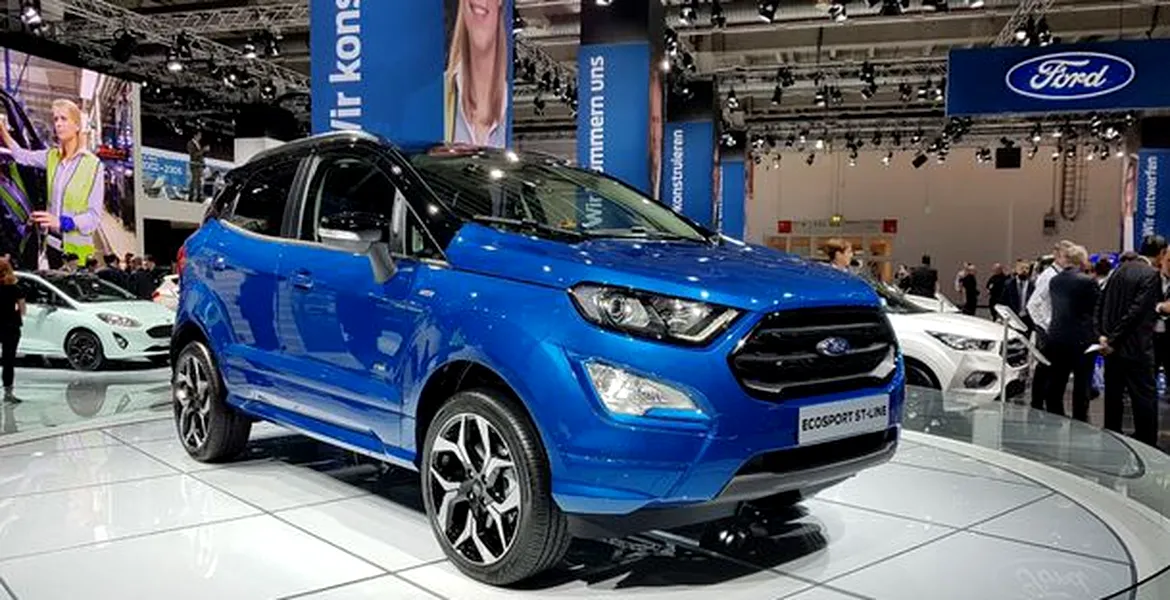 Vânzările Ford au crescut. EcoSport se vinde aproape la fel de bine precum Kuga