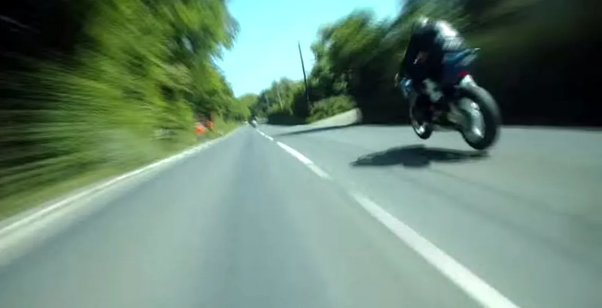 VIDEO. Cum arată o cursă de superbike la Isle of Man TT