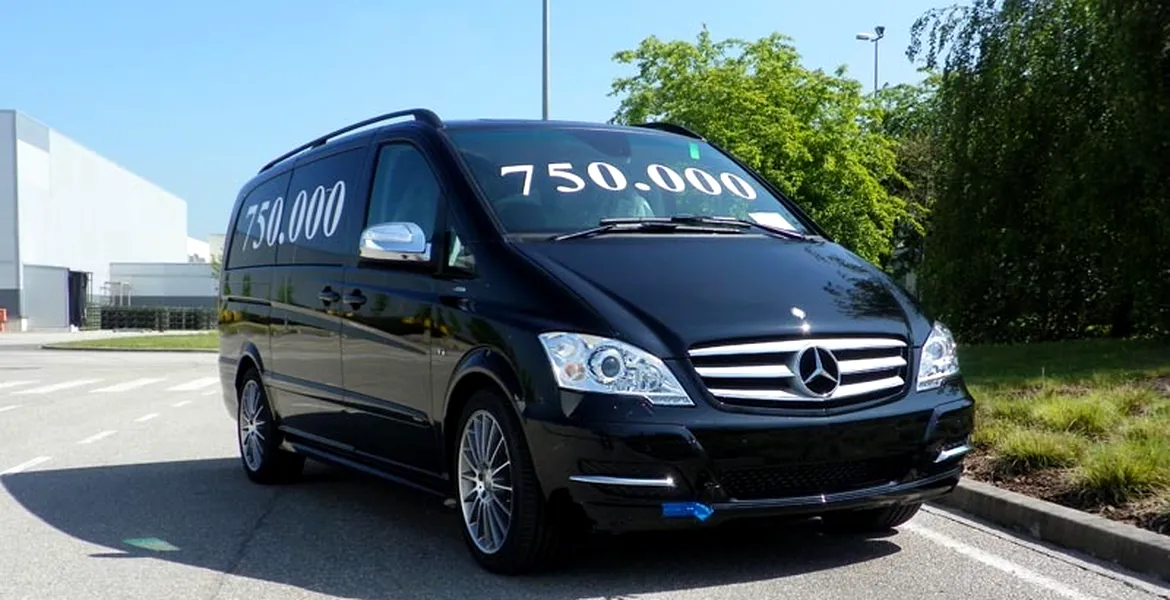 750.000 de modele Mercedes-Benz Viano şi Vito fabricate la fabrica din Spania!