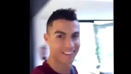 CR7 a pus un filmuleţ arogant pe net cu supermaşinile lui [VIDEO] 