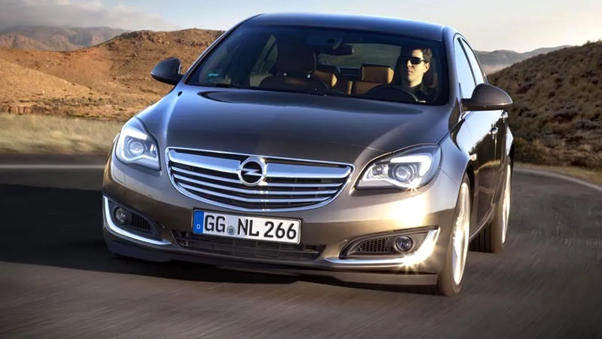 Opel Insignia facelift - imagini şi informaţii oficiale