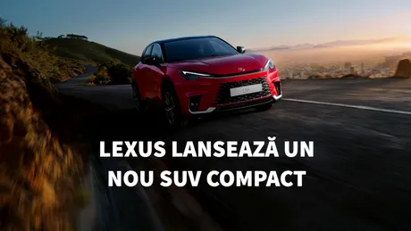 Lexus dezvăluie SUV-ul compact LBX. Noul model a fost conceput pentru clienții europeni - GALERIE FOTO