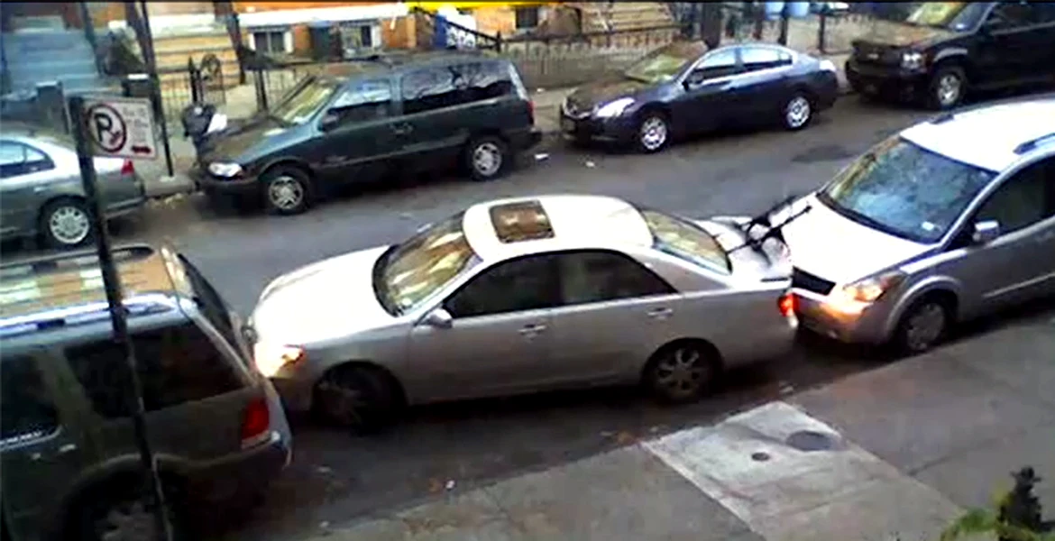 VIDEO: Cea mai riscantă parcare din lume