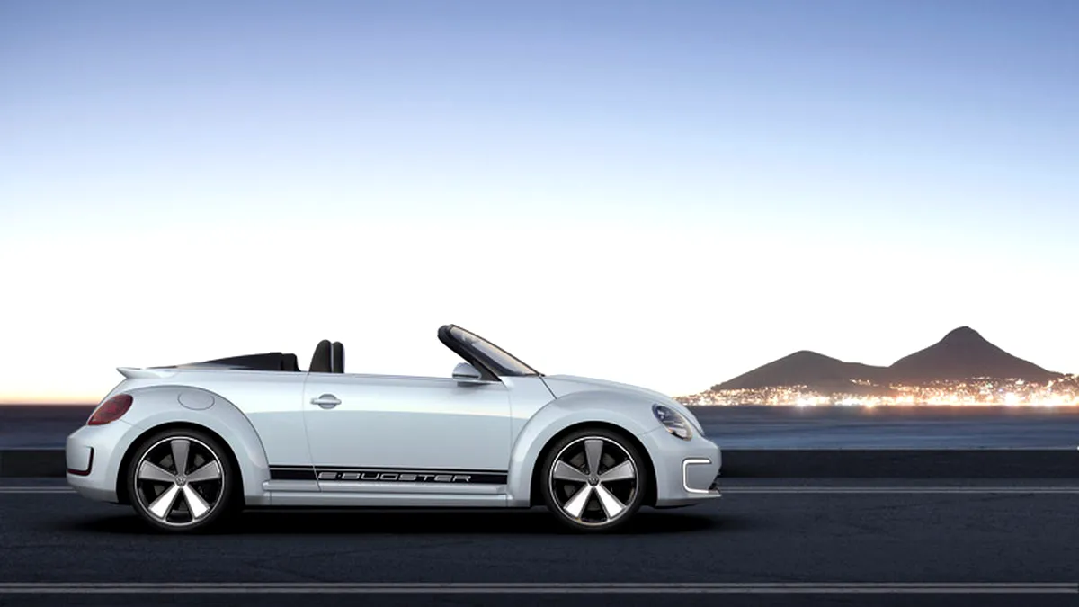 Concept cabrio electrificat la Beijing: VW E-Bugster Cabrio