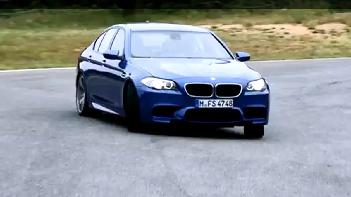 Iată primele poze oficiale cu noul BMW M5