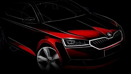 E oficial: Skoda Fabia facelift apare luna viitoare 