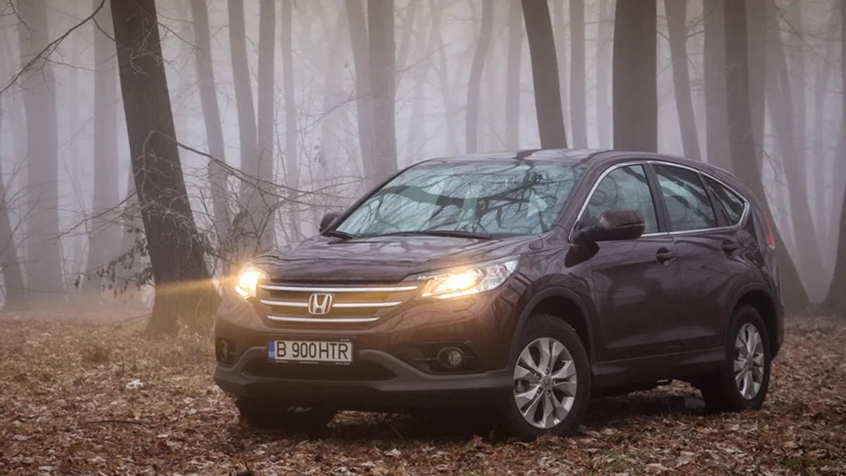 TEST cu noua Honda CR-V 1.6 i-DTEC. Familist convins