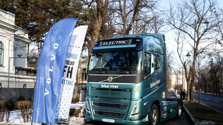 Volvo Trucks a livrat primul autotractor electric unei companii din România