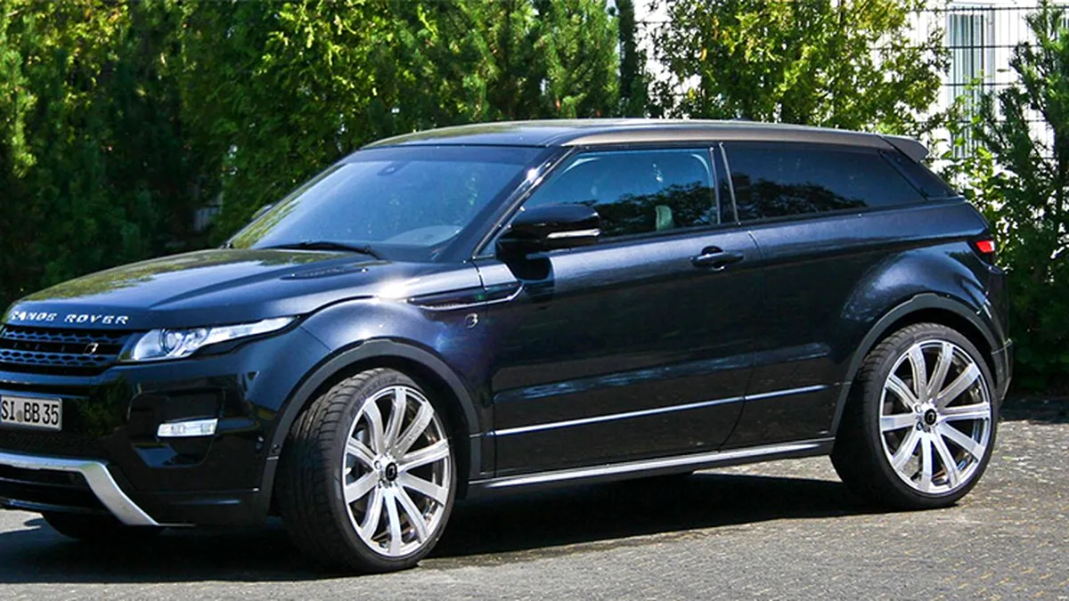 Range Rover Evoque primeşte un plus de putere de la B&B