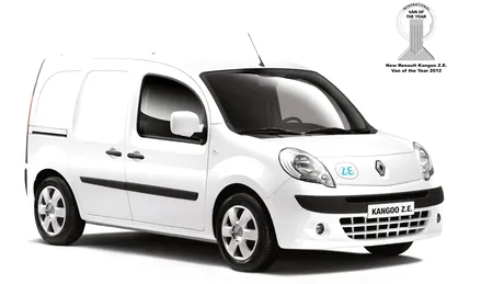 Noul Renault Kangoo Z.E. - INTERNATIONAL VAN OF THE YEAR 2012