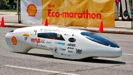 Record de consum la Shell Eco Marathon: 0,09 litri/100 km