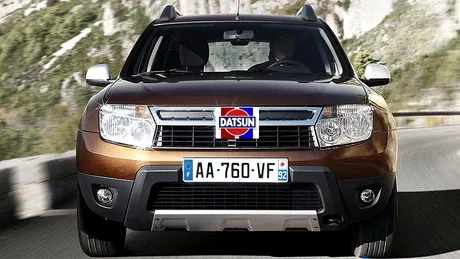 Dacia, vândută ca Datsun?!