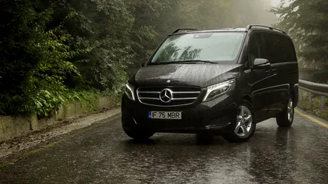 TEST în România cu Mercedes-Benz V-Class: puncte tari şi puncte slabe