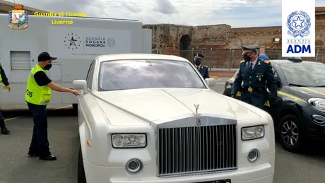 Un Rolls-Royce a fost confiscat de Poliția de Frontieră. Are o dotare ilegală!