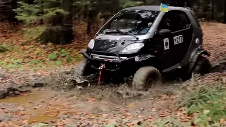 Smart Fortwo 4x4? Se poate - GALERIE FOTO + VIDEO