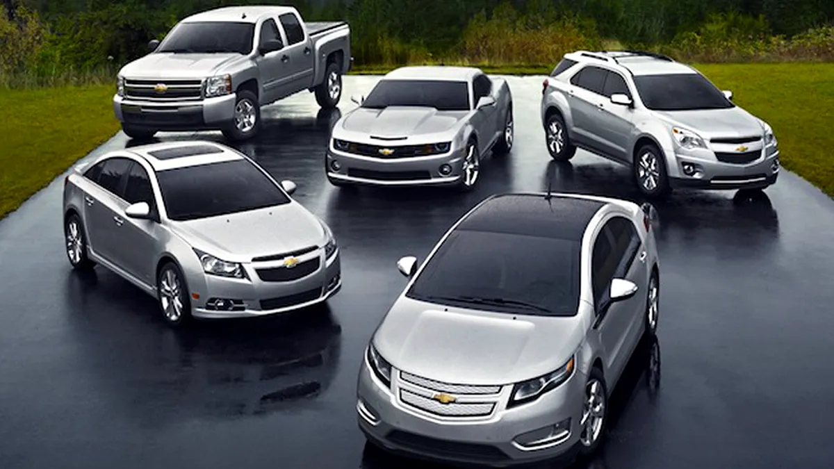 Vânzări record pentru Chevrolet în cel de-al treilea trimestru din 2011
