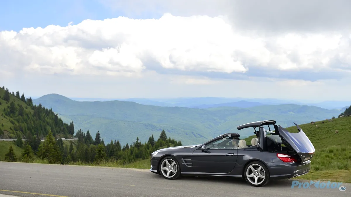 TEST: Condus prin România - Mercedes-Benz SL 400