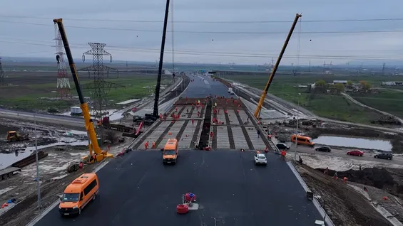 Mobilizare pe A7! UMB vrea să finalizeze lucrările până la Adjud anul acesta