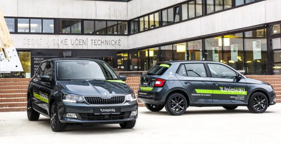 Skoda a pus la dispoziţie 15 Fabia pentru un proiect de car-sharing