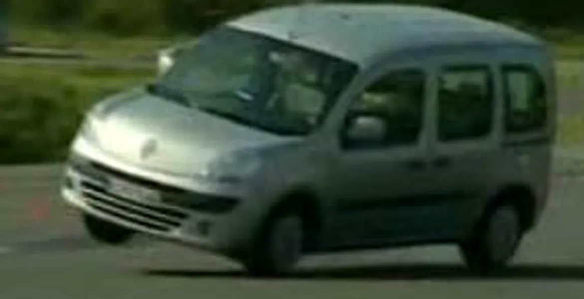 Renault Kangoo pică testul elanului la ADAC