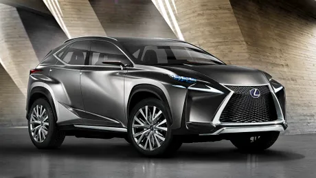 Conceptul Lexus LF-NX, dezvăluit înainte de premiera de la Frankfurt