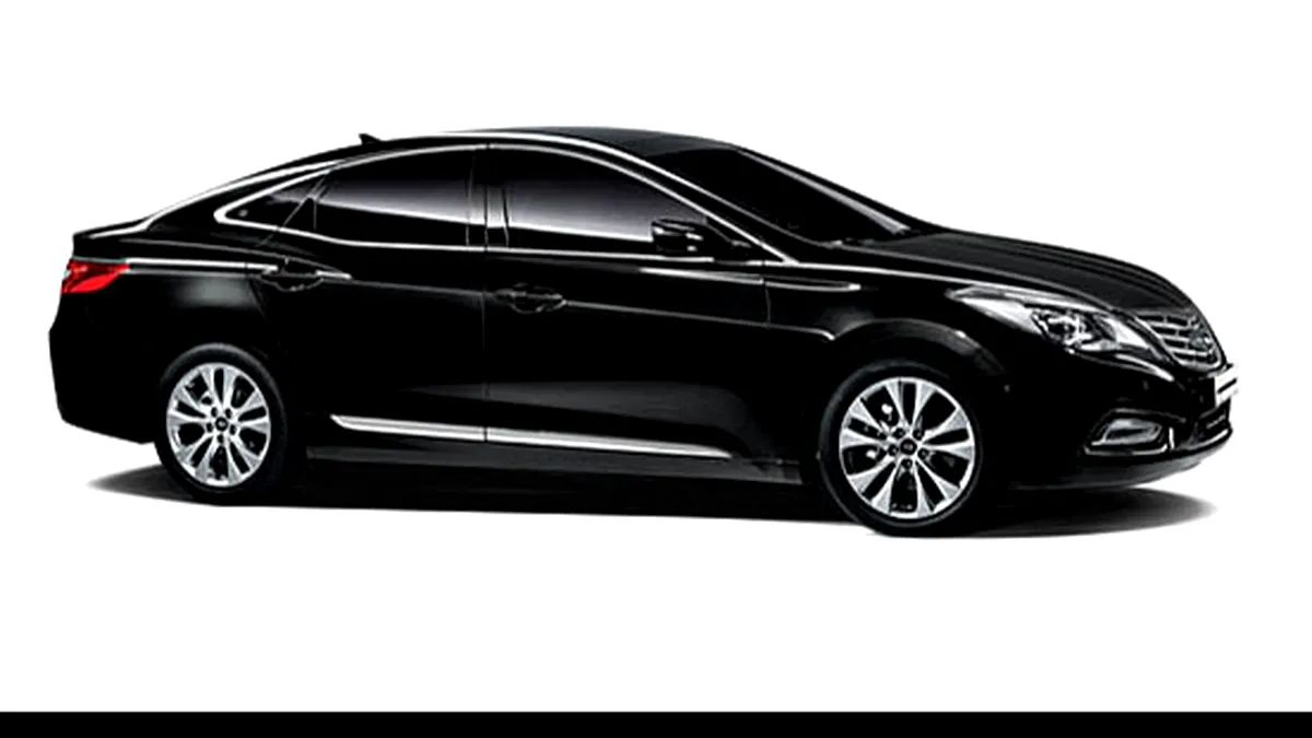 Primele imagini cu noul Hyundai Grandeur (Azera)