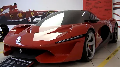 Ferrari Tensostruttura Concept sau cum ar fi putut arăta noul LaFerrari. VIDEO