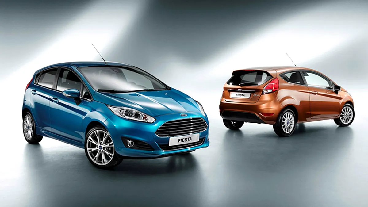 Ford Fiesta a primit un facelift pentru 2013