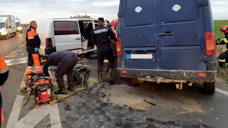 Primul accident mortal după doi ani pe porțiunea 2+1 alternativ de pe Drumul Morții E85 - VIDEO