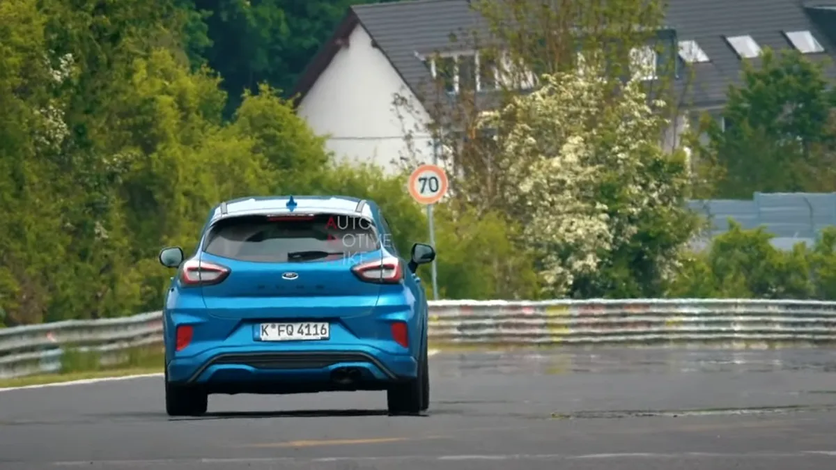 Ford Puma ST, cea mai puternică mașină construită în România, a ajuns pe Nurburgring!