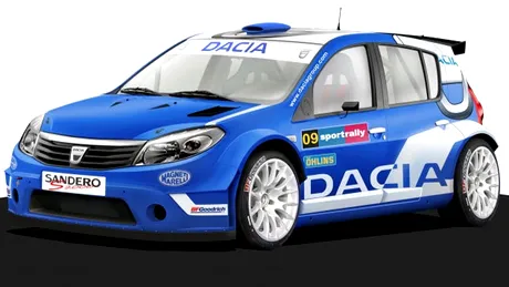 Dacia Sandero in IRC cu Nicolas Prost