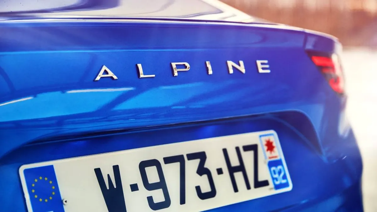Alpine anunță lansarea viitoare a două modele electrice de lux