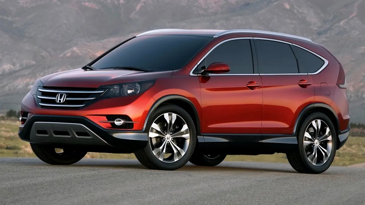 Prima poză oficială cu Honda CR-V Concept