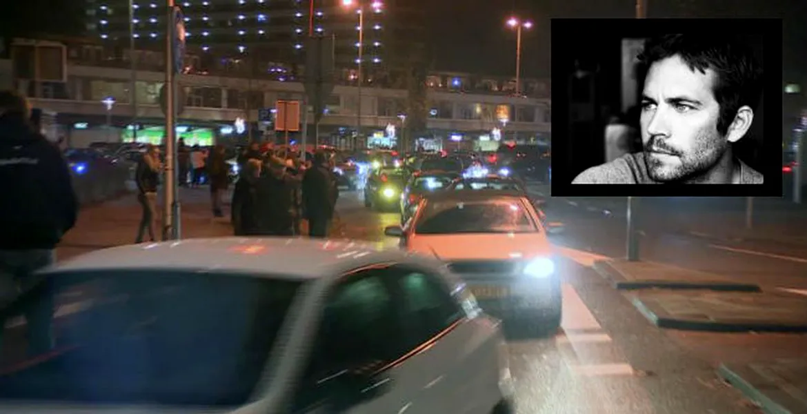 Fanii l-au comemorat pe Paul Walker într-o procesiune de 10 km lungime!