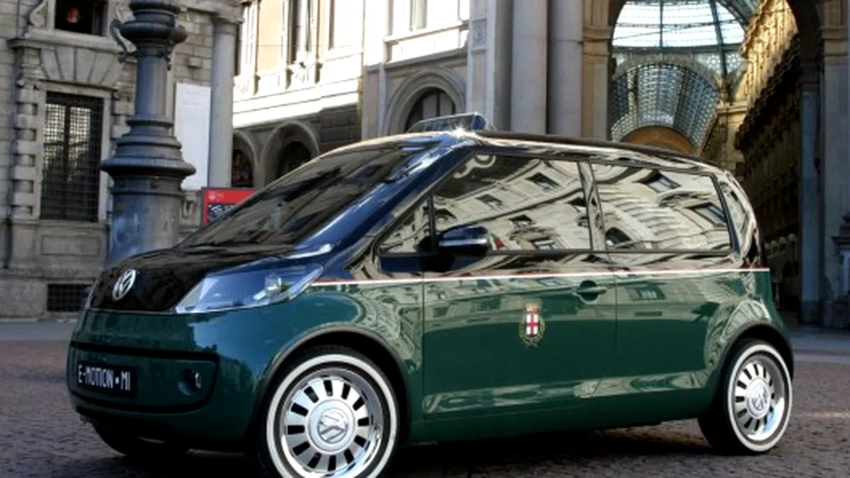 Concept VW la Hanovra: Volkswagen Milano Taxi
