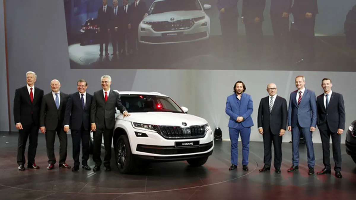 ŠKODA KODIAQ, lansat în premiera mondială, în cadrul unui show coregrafic de amploare - VIDEO