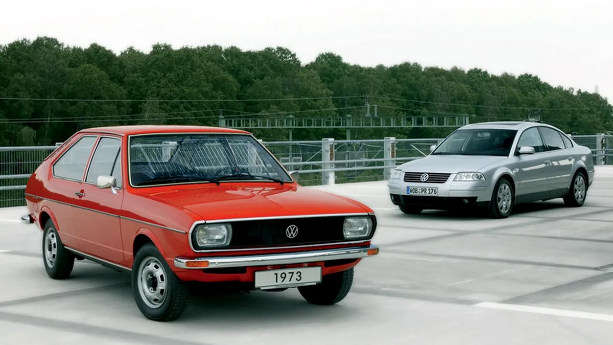 Volkswagen Passat a împlinit 40 de ani. GALERIE FOTO